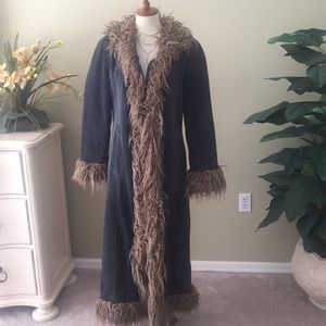 Cozy Giacca long denim coat sm